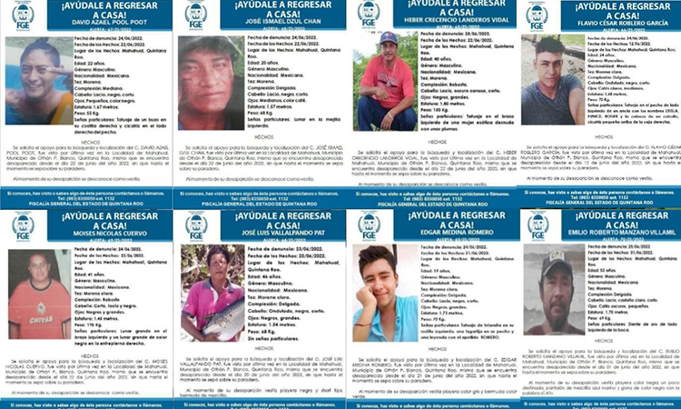 Ejecutados en Chikindzonot serían los 8 levantados en Quintana Roo - La  Palabra del Caribe - Periodismo con ética | Noticias de Quintana Roo